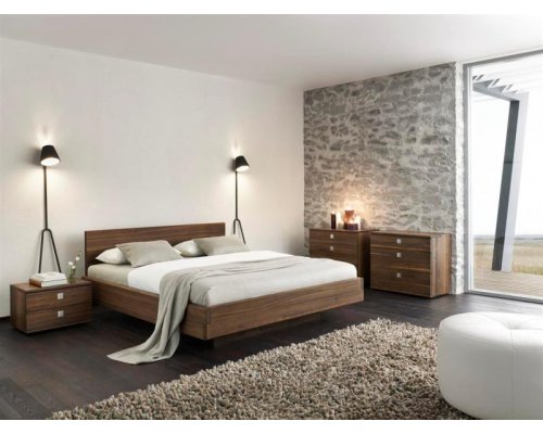 giường ngủ gỗ giá rẻ GN055