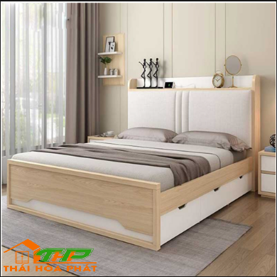 giường ngủ gỗ công nghiệp quận 8