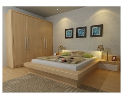 giường ngủ gỗ giá rẻ 056