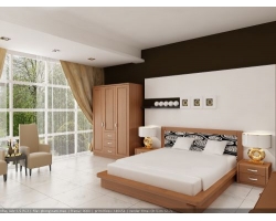giường ngủ gỗ giá rẻ GN046