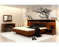 giường ngủ gỗ giá rẻ GN052